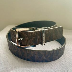Michael Kors reversible logo belt